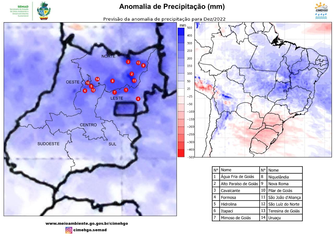 Chuvas: Natal e Ano Novo com inundação e alagamentos em Goiás