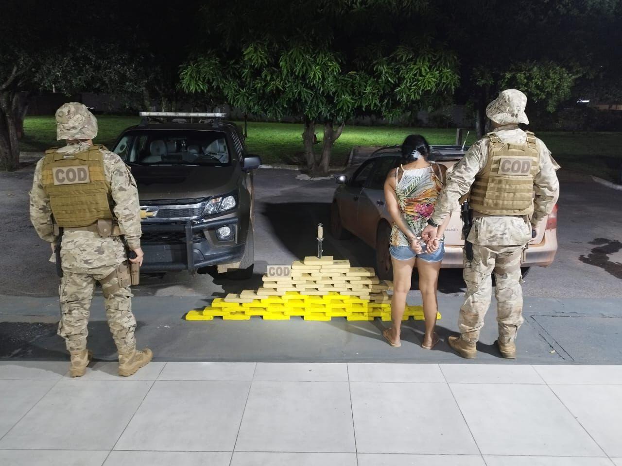 Força-tarefa contra tráfico internacional de drogas apreende carga milionária de cocaína em Goiás