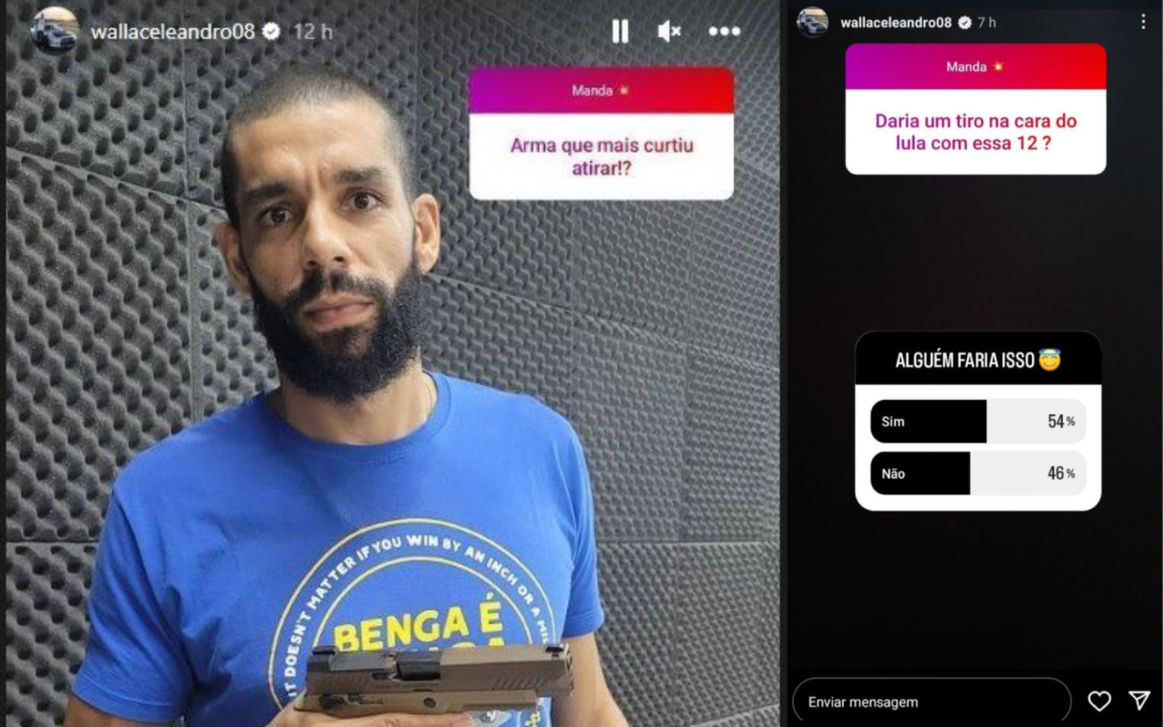 Jogador de vôlei faz postagem sobre tiro contra Lula e Planalto aciona AGU