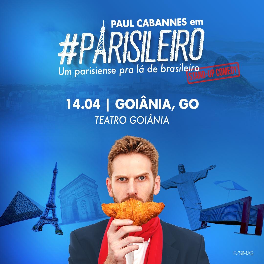 Teatro Goiânia sedia stand up de Paul Cabannes nesta sexta-feira (14/4)