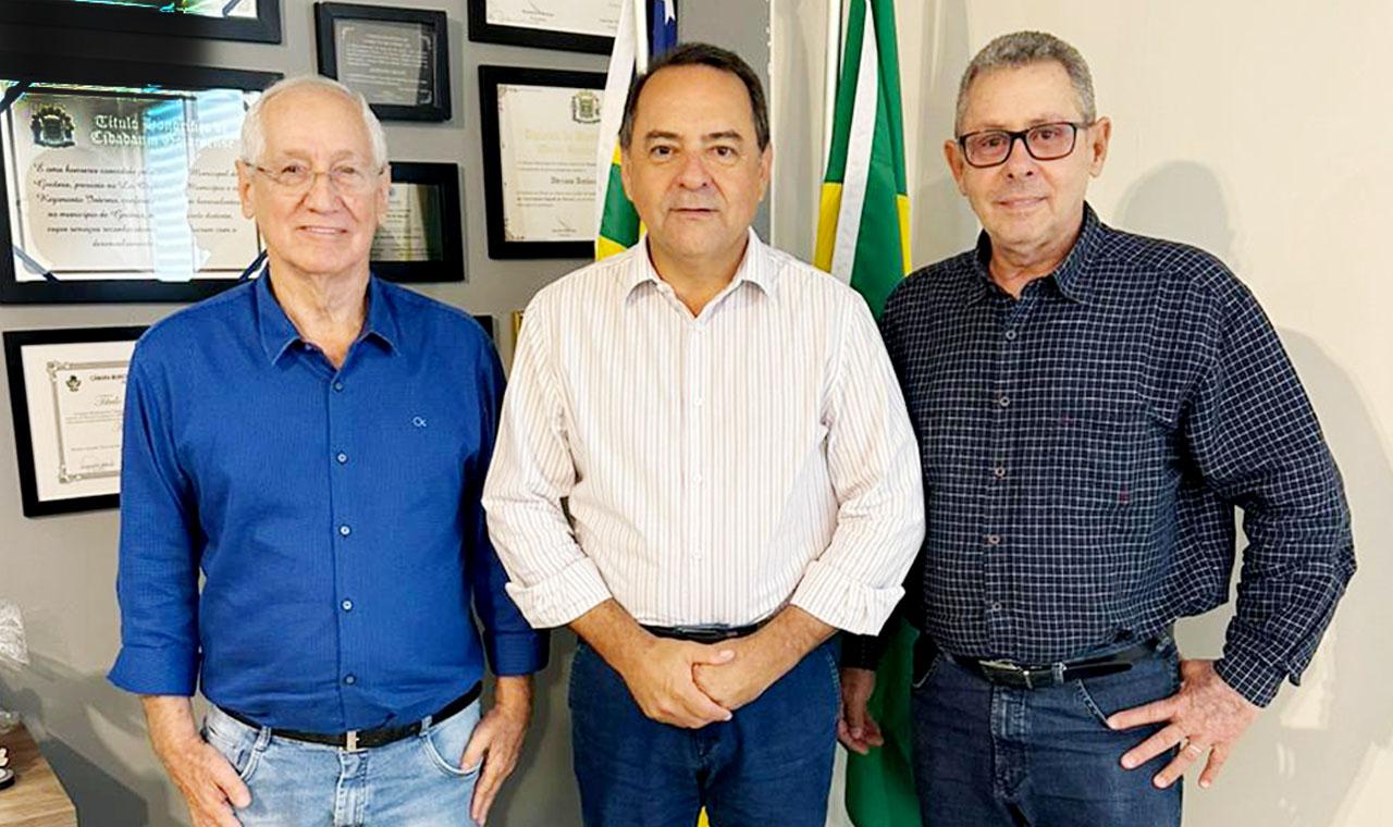 Deputado Adriano do Baldy confirma apoio do PP à pré-candidatura de Machadinho, do MDB