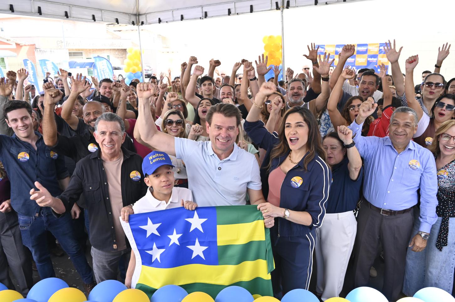 Welton Lemos reúne lideranças de mais de 70 municípios e cerca de 500 pessoas em inauguração histórica de escritório político em Goiânia