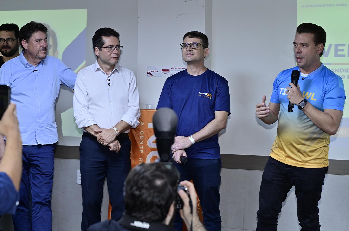 Welton Lemos inicia campanha com discurso de renovação e fortalecimento do Novo em Goiás