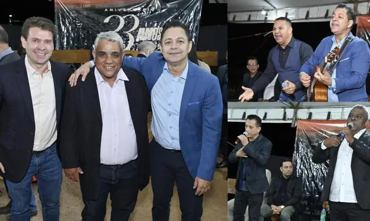Assembleia de Deus Ágape reúne comunidade e lideranças em celebração de 33 anos em Mocambinho