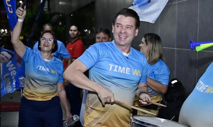 Batuques, energia e protagonismo: Welton Lemos marca a convenção do Novo em Goiás
