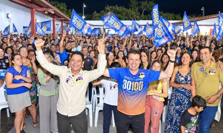 Welton Lemos e Samuel Santos reúnem mais de 700 pessoas em noite de alegria e compromisso no Jardim Novo Mundo